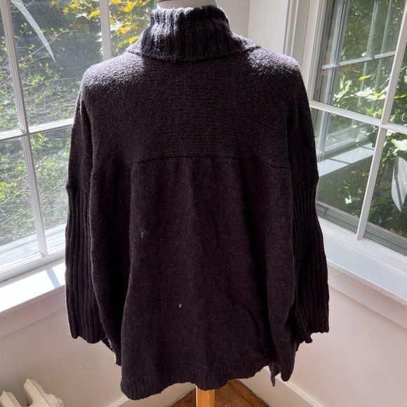 JENNIFER LOPEZ soft cozy wrap cardigan ribbed shawl collar gorgeous color - Picture 4 of 11